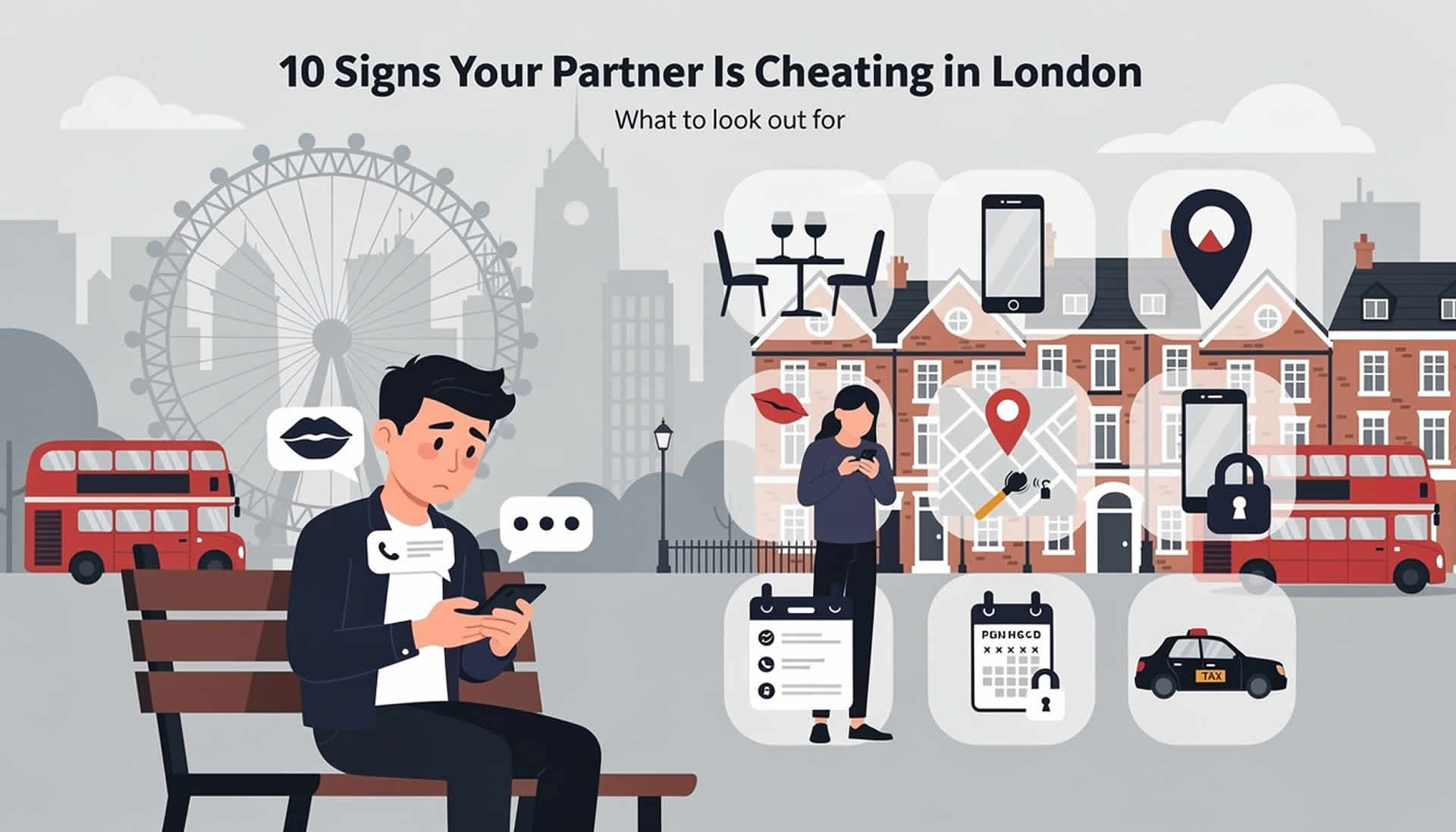 10 Signs Your Partner Is Cheating in London
