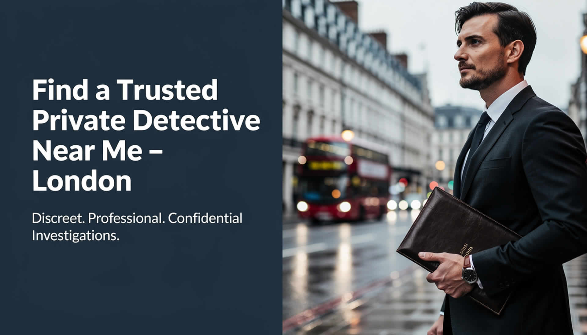 Find a Trusted Private Detective Near Me – London